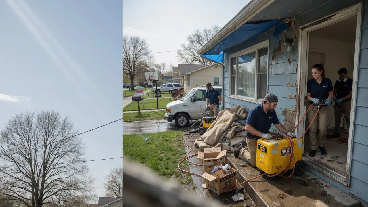 Basement Flood Cleanup in Outlook, MT near me